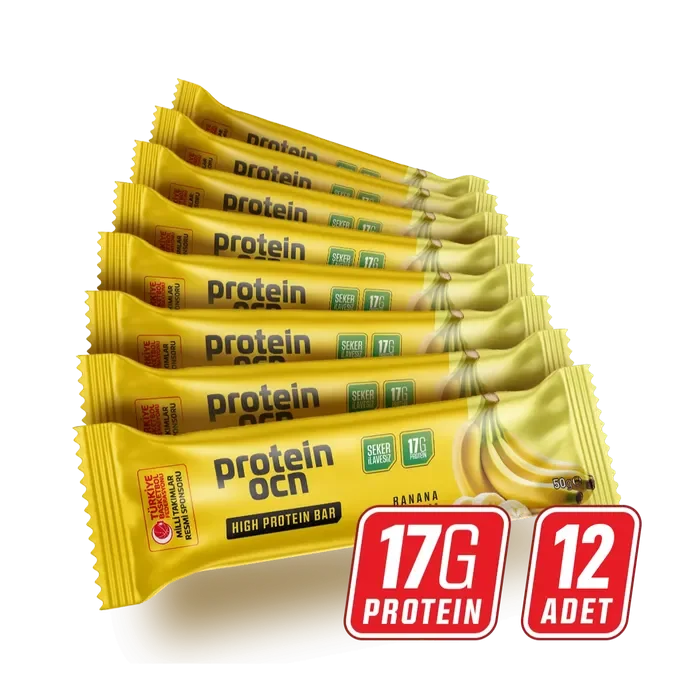 PROTEİNOCEAN MUZ AROMALI PROTEIN BAR - 12 ADET