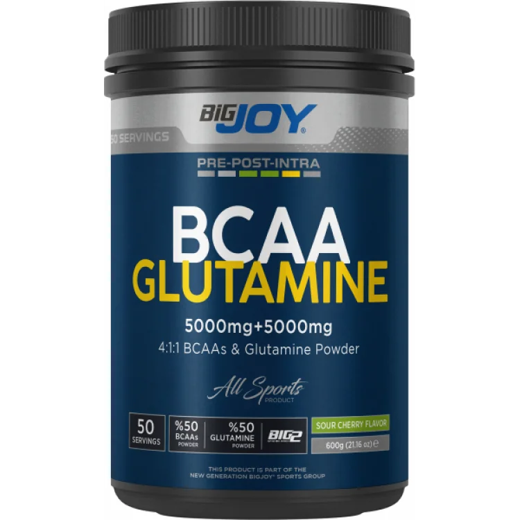 BİG JOY BİG2 BCAA + GLUTAMİNE VIŞNE AROMALI 600 GR