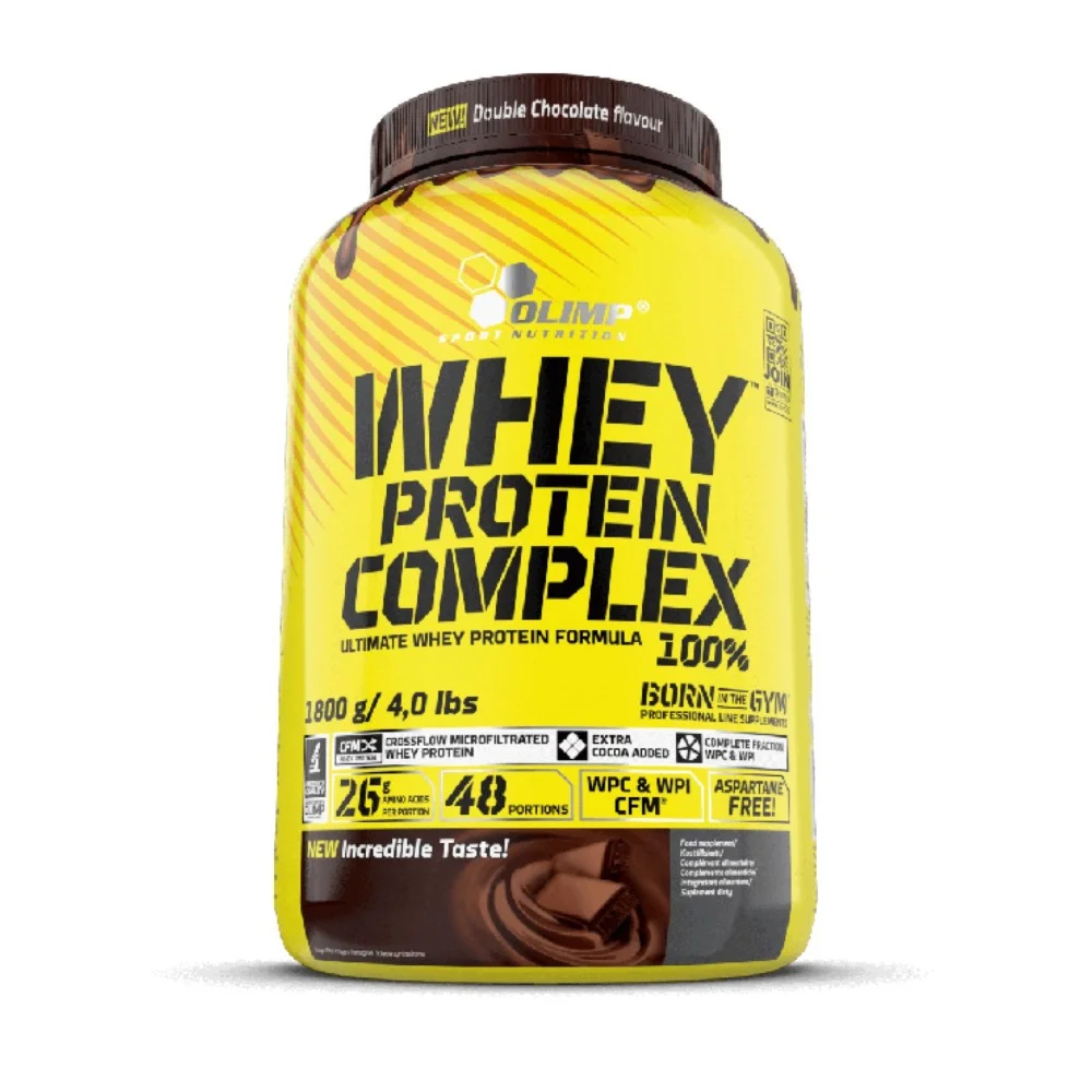 OLİMP WHEY PROTEİN COMPLEX ÇİKOLATA AROMALI 1800 GR