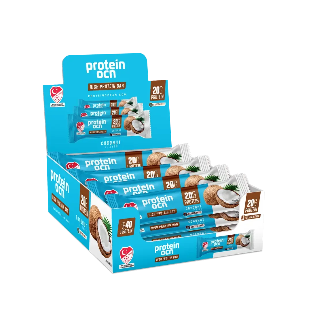 PROTEİNOCEAN HİNDİSTAN CEVİZİ AROMALI PROTEIN BAR - 12 ADET