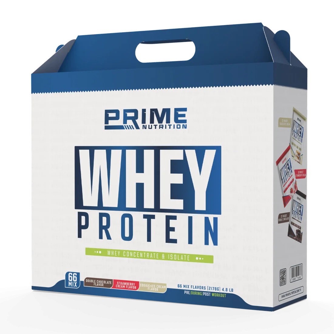 PRİME NUTRİTİON WHEY İZOLE PROTEİN MİX FLAVORS 33 GR X 66 SAŞE
