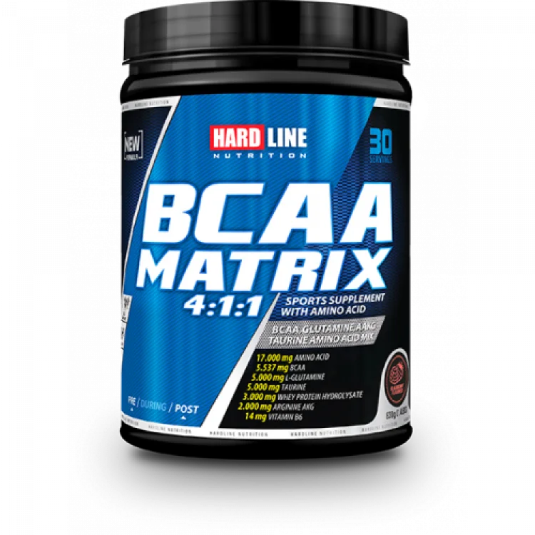 HARDLİNE BCAA MATRİX 630 GR BÖĞÜRTLEN AROMALI