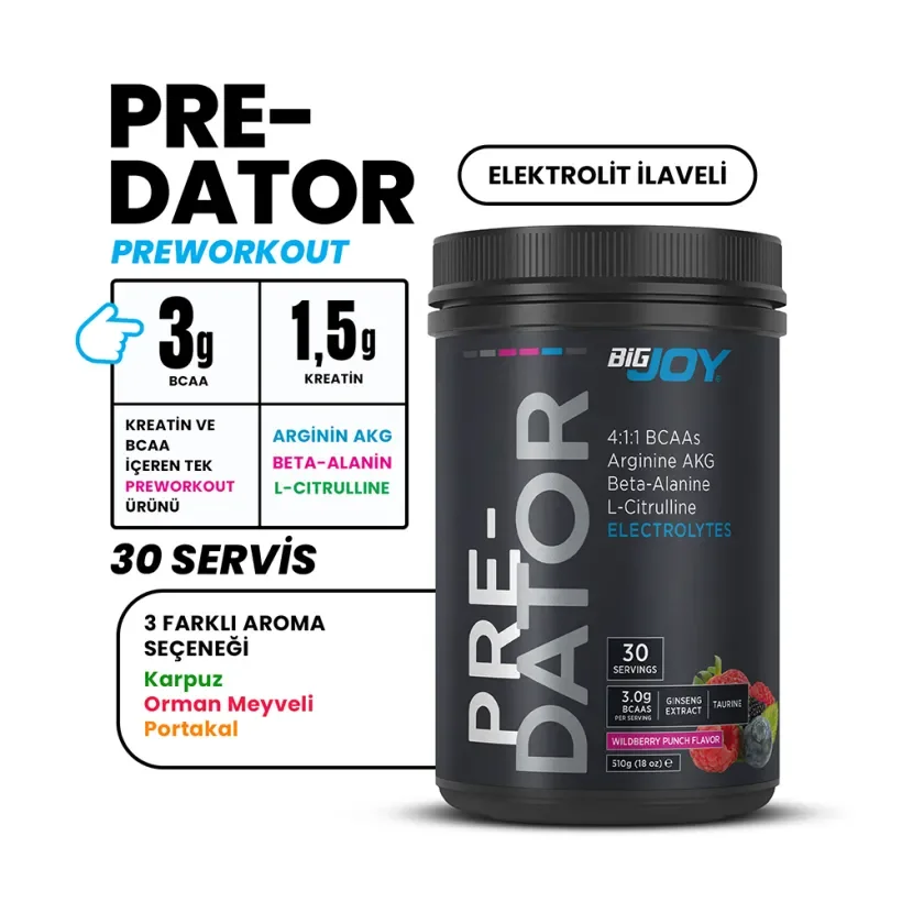 BİG JOY PREDATOR 510 GR KARPUZ AROMALI