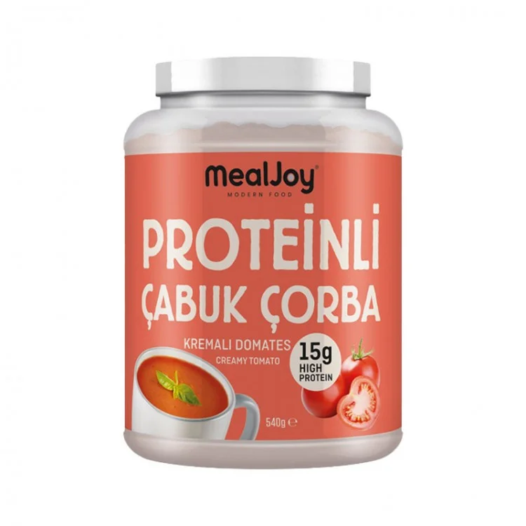 MEAL JOY PROTEİNLİ ÇABUK ÇORBA KREMALI DOMATES 540g