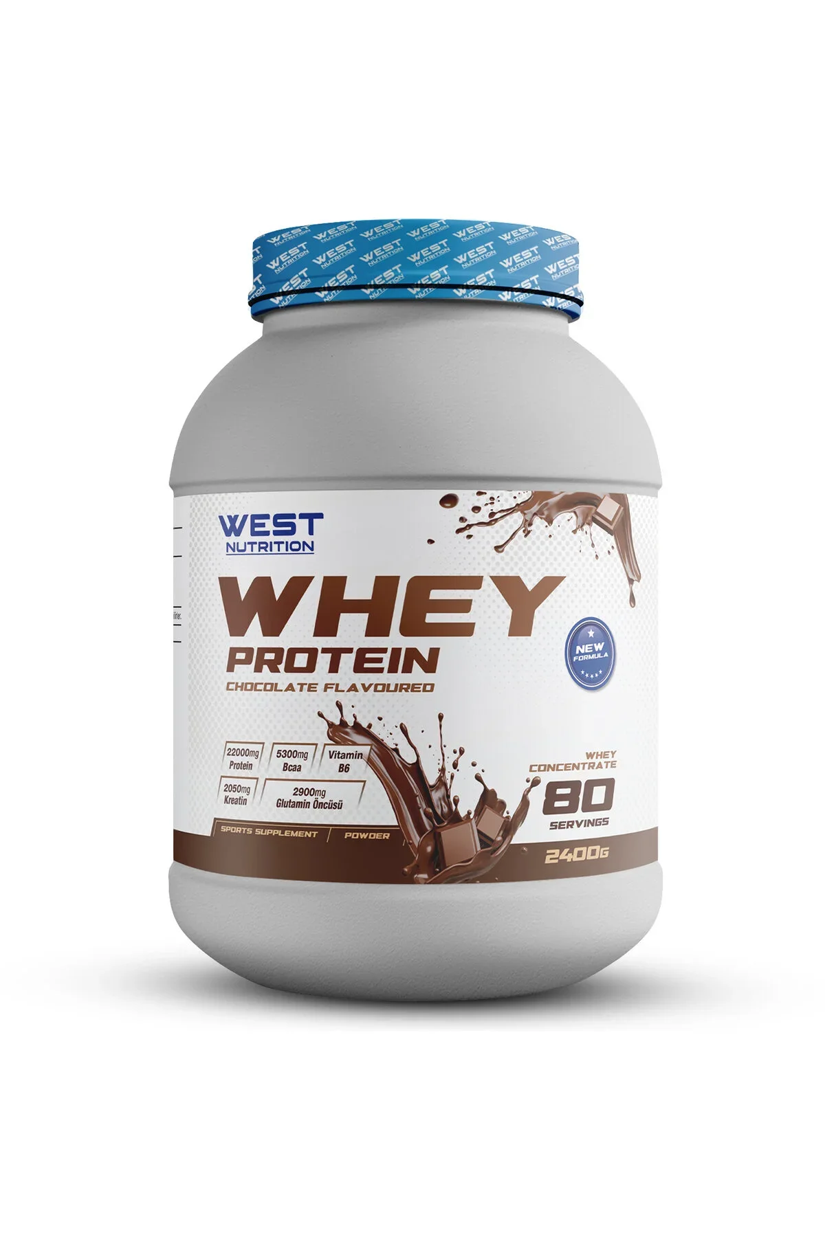 WEST NUTRITION PROTEIN TOZU 2400 GR 80 SERVIS ÇIKOLATA AROMALI