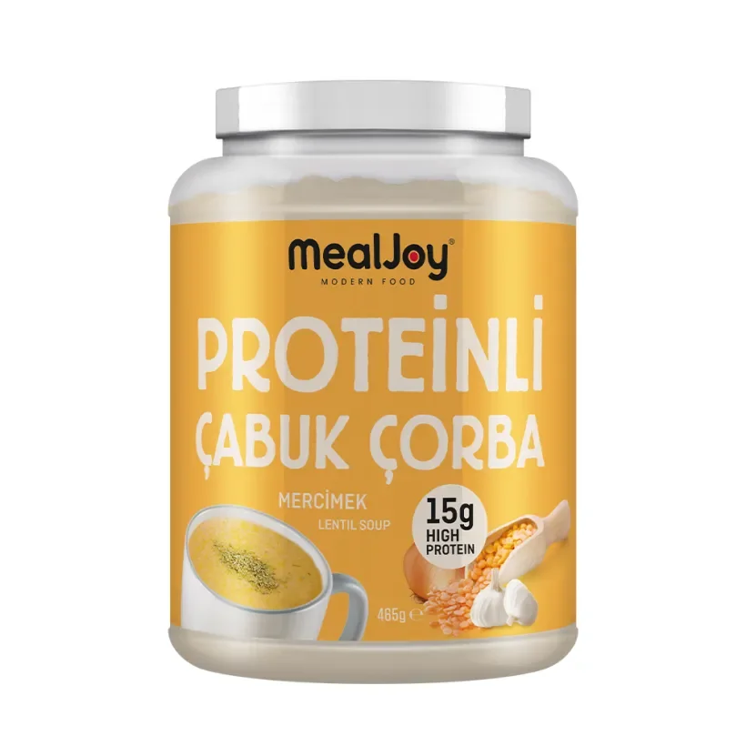 MEAL JOY PROTEİNLİ ÇABUK ÇORBA MERCİMEK 460g