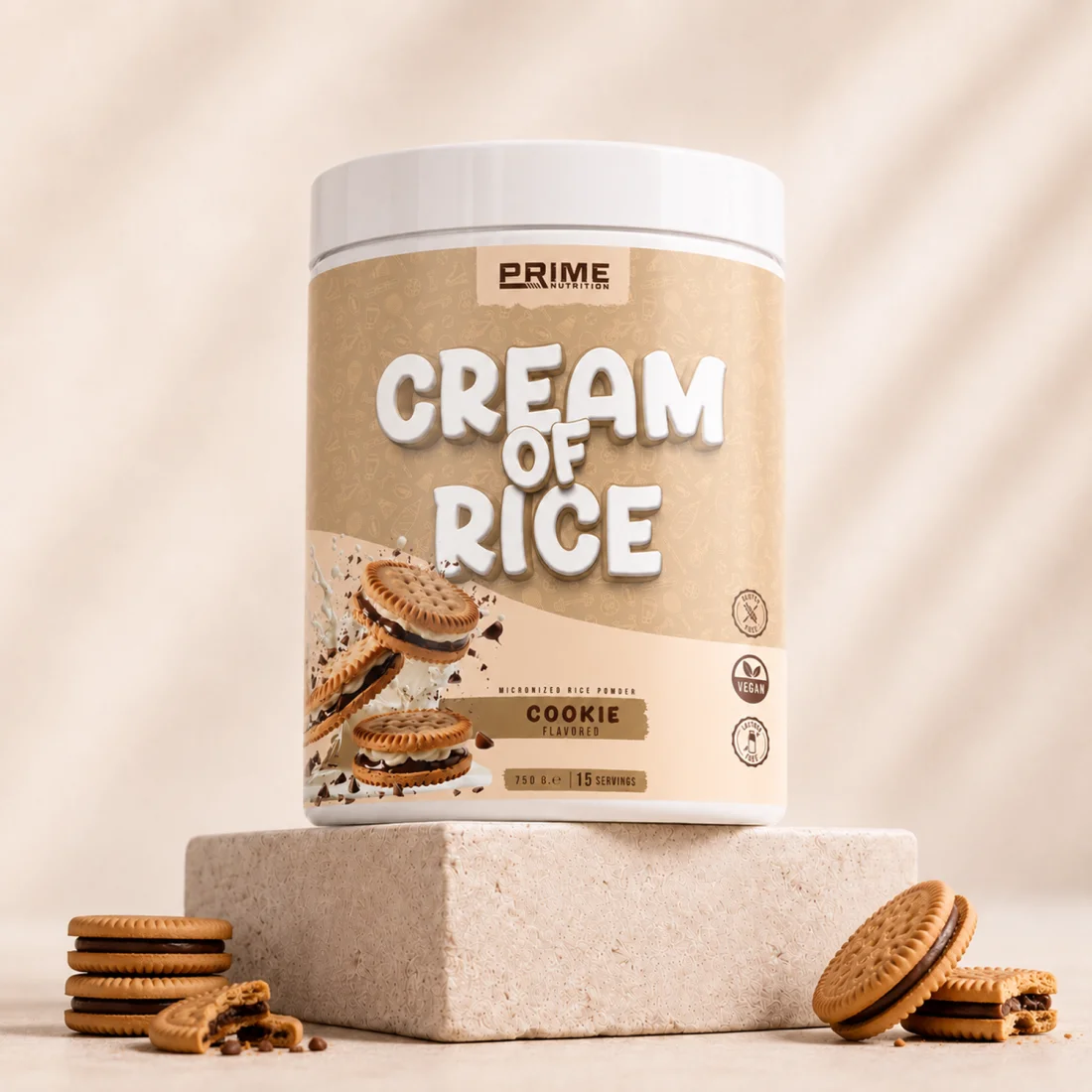 PRIME NUTRITION CREAM OF RICE 750 GRAM KURABİYE AROMALI