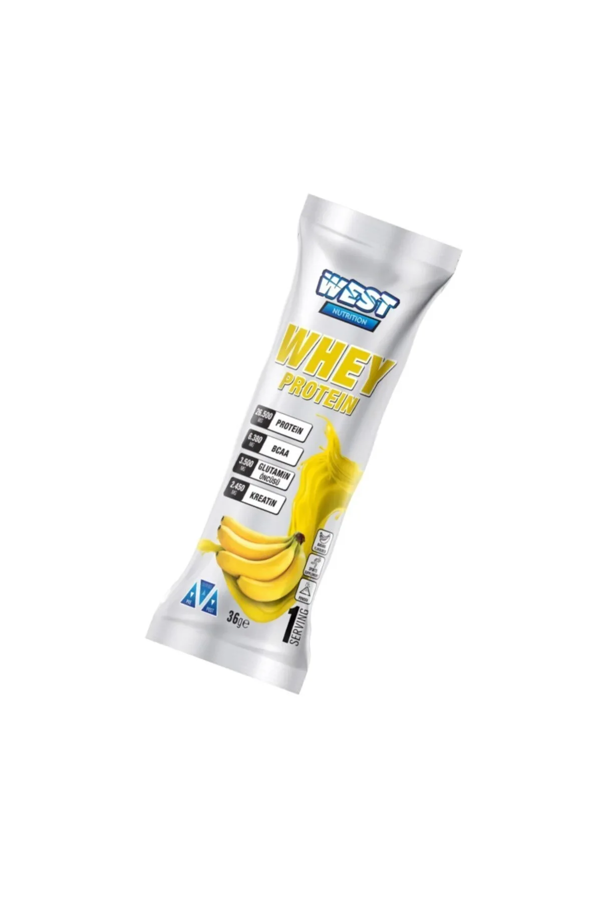 WHEY PROTEIN TOZU MUZ AROMALI 36 GR TEK KULLANIMLIK