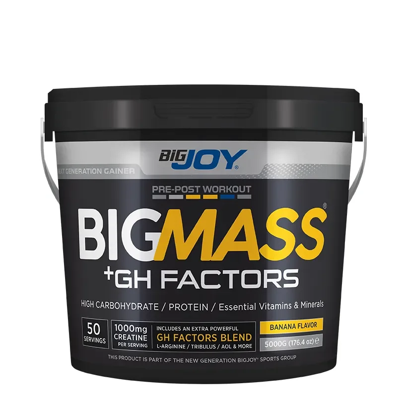 BIGJOY BIGMASS GAINER GH FACTORS MUZ AROMALI 5000G