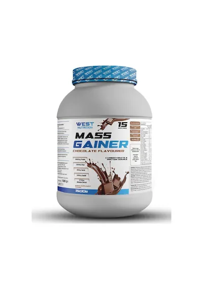 MASS GAİNER KARBONHİDRAT TOZU ÇİKOLATA AROMALI 1500 GR - 15 SERVİS