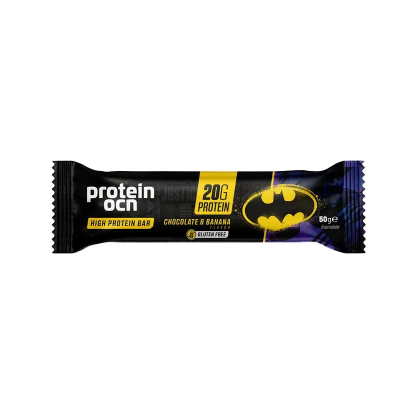 PROTEIN OCEAN MUZLU ÇİKOLATA AROMALI PROTEİN BAR 1x50gr TEKLİ